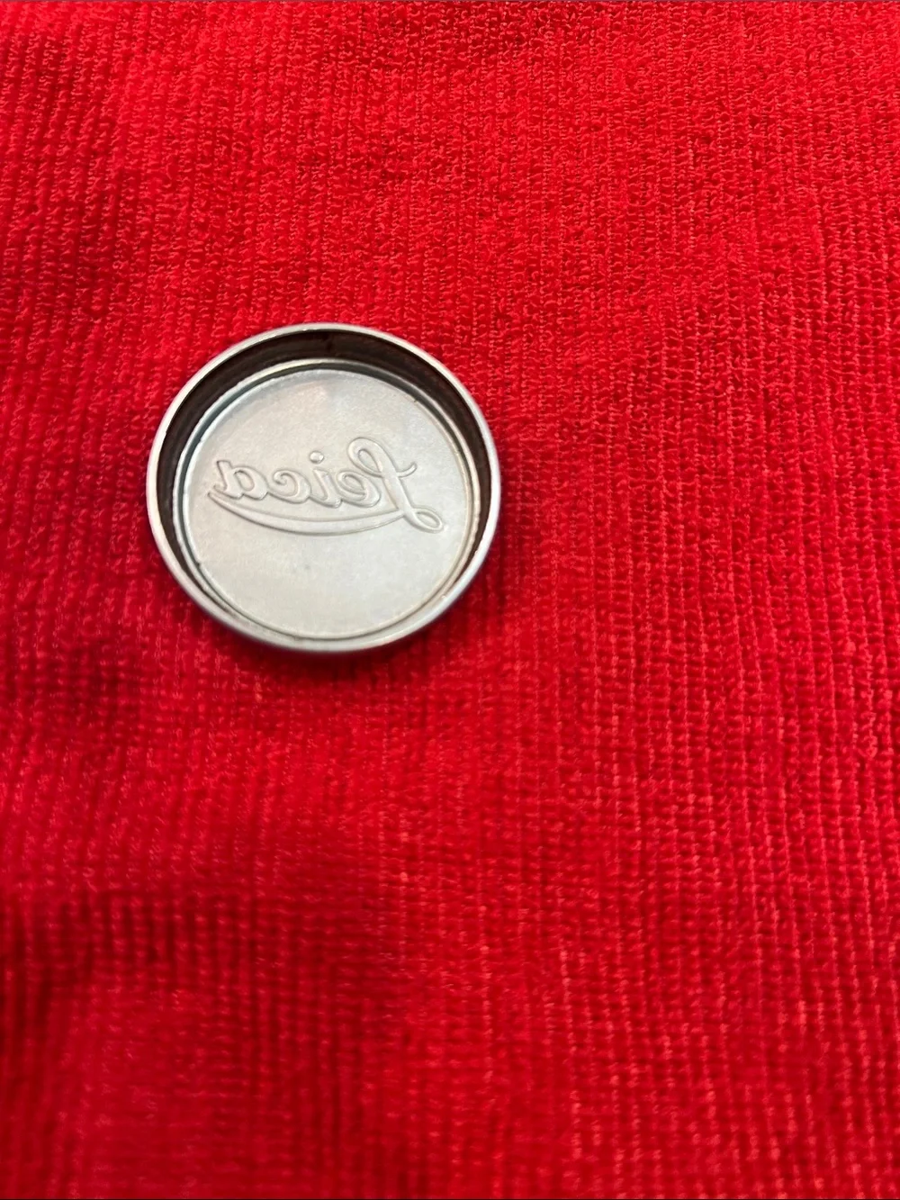 Leica Vintage Camera Lens Cap With Logo